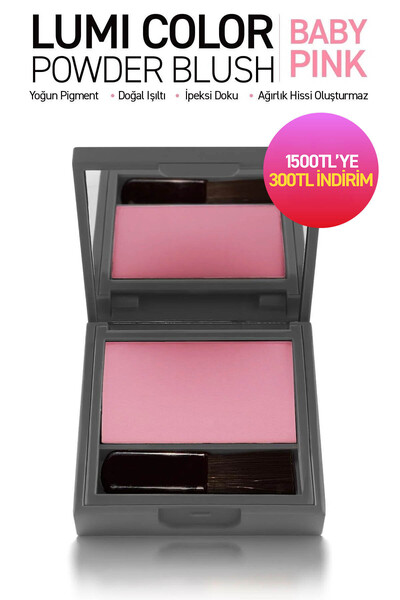 Alix Avien Yoğun Pigmentli Ultra İnce İpeksi Dokulu Pudra Allık - Lumi Color ...