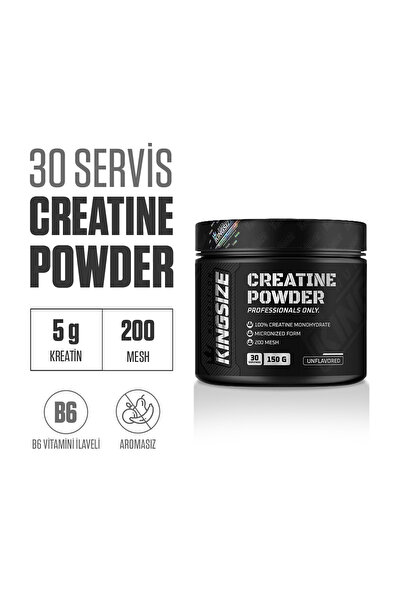 Kingsize Nutrition Creatine Powder 150 Gr Aromasız