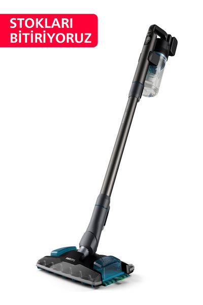 Philips 8000 Serisi Aqua Kablosuz Dik Süpürge, 80 dk'ya Çalışma, PrecisionPow...