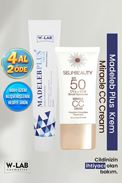 W-Lab Cosmetics Madeleb Plus and Selin Beauty CC Cream 50ml Set