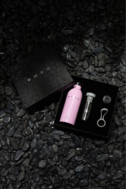 SMEG Pinky Clouds Gift Box - Pink&Grey Hediye Set