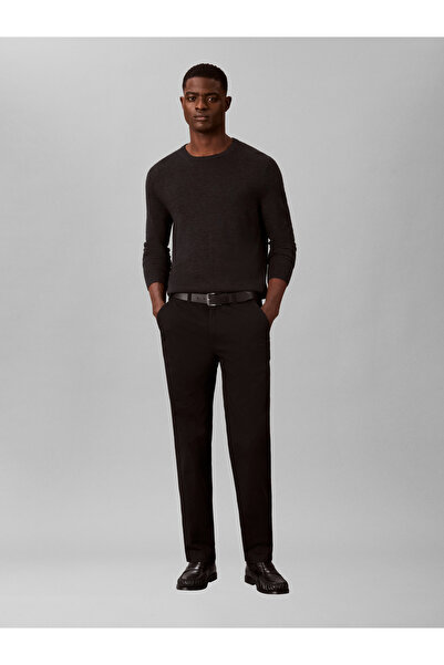Calvin Klein CHINO DE BUMBAC CU TĂIȚEȘTERE CONICĂ, CONFORTABIL