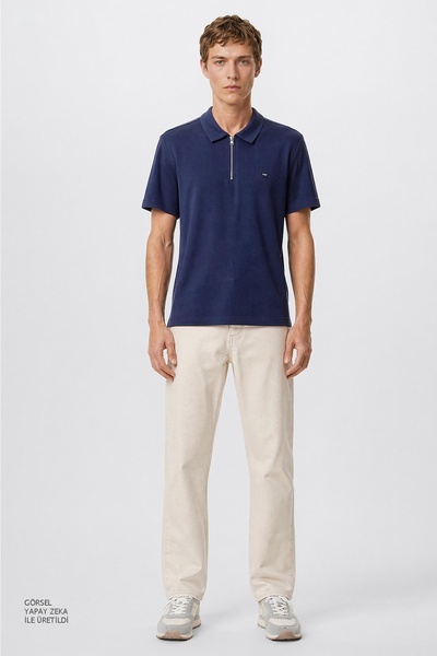 WRANGLER Pamuklu Arizona Straight Fit Cepli Esnek Jean Kot Denim Pantolon