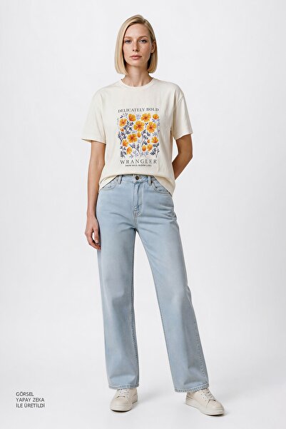 WRANGLER Wide Leg Yüksek Bel Geniş Paça Jean Denim Pantolon