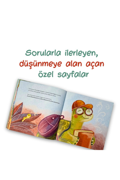 Sincap Kitap Yolculuk Bir Kitaba Sığar Mı ? P4C Eğitici Çocuk Kitabı Düşünme ve Dil Gelişimi 4-6 Yaş