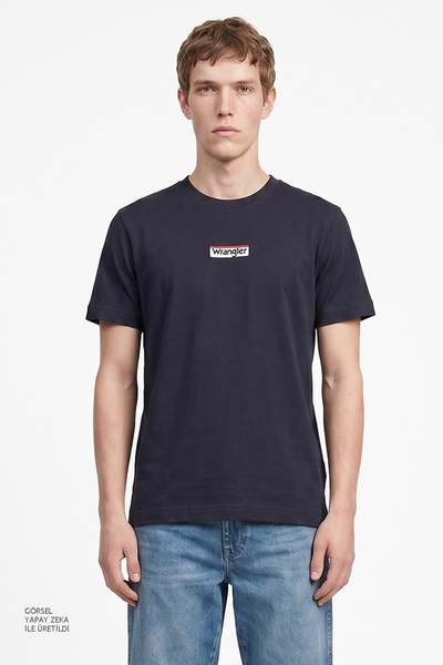WRANGLER Men's Navy Blue T-Shirt W2610068410