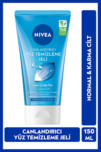 NIVEA Revitalizing Facial Cleansing Gel 150ml, Hyaluronic Acid, Aloe Vera, No...