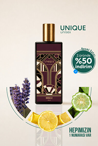 Bargello Bgy Bargello Unique Unisex 50 ml Parfume Edp Black Edition