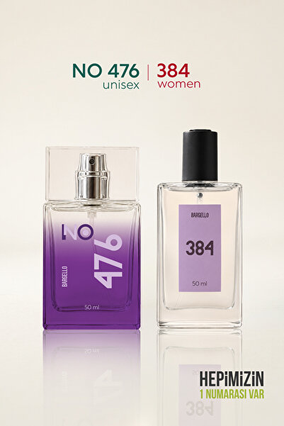 Bargello No.476 Unısex 50 Ml + 384 Kadın 50 Ml Floral Unisex & Kadın Parfüm Seti