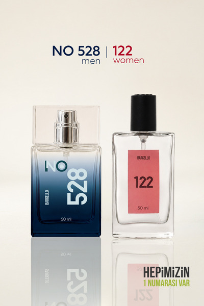Bargello No.528 Erkek 50 Ml + 122 Kadın 50 Ml Orıental Erkek & Kadın Parfüm Seti