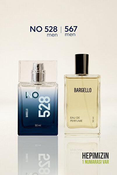 Bargello No.528 Erkek 50 Ml + 567 Erkek 50 Ml Fresh Erkek Parfüm Seti