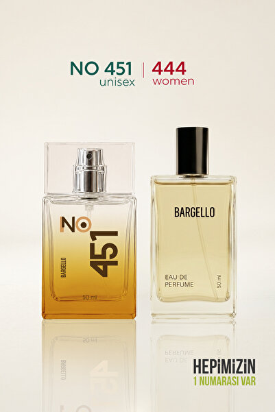 Bargello No.451 Unısex 50 Ml + 444 Kadın 50 Ml Orıental Unisex & Kadın Parfüm...