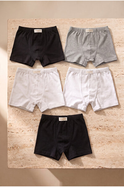 Katia&Bony Boy's 5-Piece Boxer Set Multi-Colored