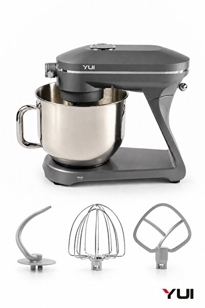 Yui Easy Chef M129 1800W Stand Mikser 7L Pres Döküm Metal Hamur Yoğurma Makinesi