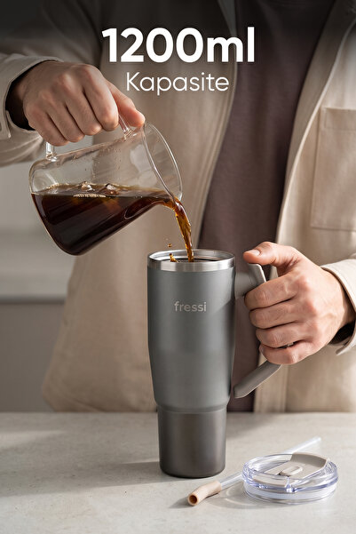 Fressi Montela Termos Paslanmaz Çelik 1200 ML | FR-T1210