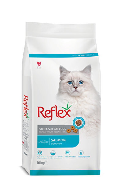 Reflex Kısırlaştırılmış / Sterilised Somonlu Kedi Maması 10 kg