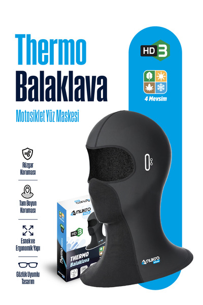 nukro wear Nukrowear Thermo 4 Season Balaclava