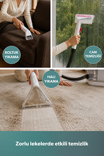 HOMEND Stain-X Taşınabilir Halı, Koltuk Yıkama ve Leke Çıkarma Makinesi
