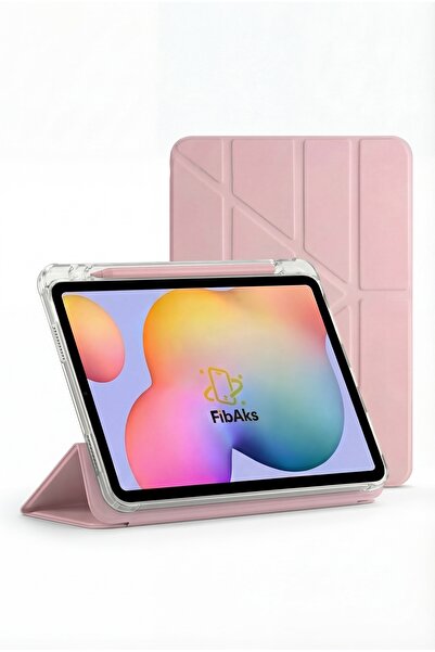 Fibaks iPad Air 11 Inch M2 M3 M4 Çip Air 4. /5. /6. Nesil Kılıf Katlanır Kale...