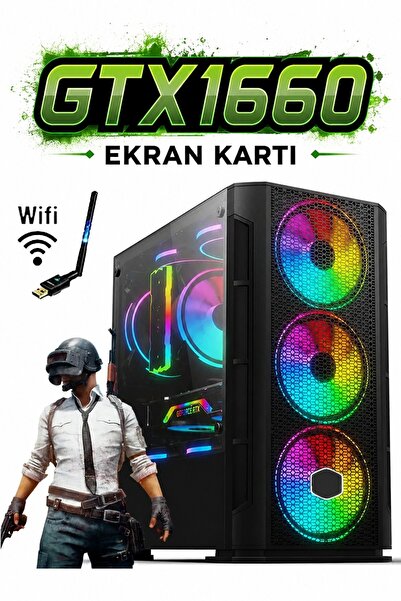 Dmc N346 PUBG,GTA 5 / İ5 4570 / 16GB RAM / 500GB M2 SSD / 6GB GTX1660,Oyuncu ...