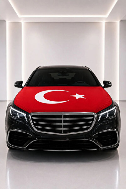 Genel Markalar Türk Bayrağı Baskılı Kaput Bayrağı (120x160 cm )