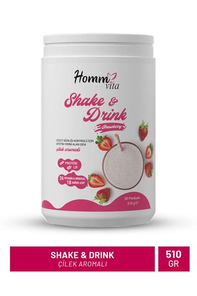 hommvita Shake & Drink Diyet Yerine Geçen Gıda