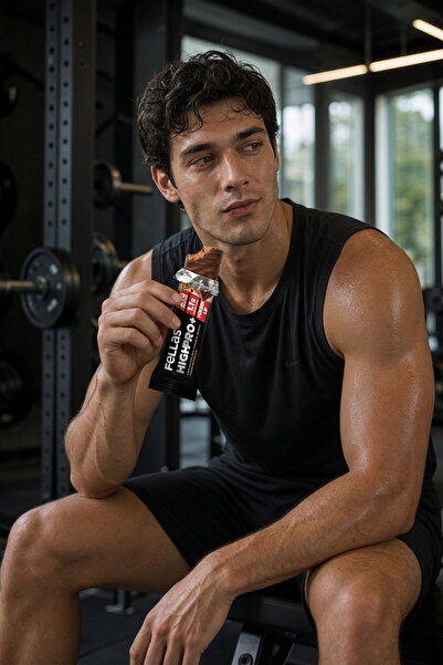 Fellas Çikolata Kaplı HighPro+ Protein Bar - Kurabiye Aromalı (50g) - 12 adet