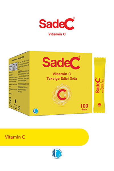 Tab İlaç SadeC Vitamin C 100 Kapsül