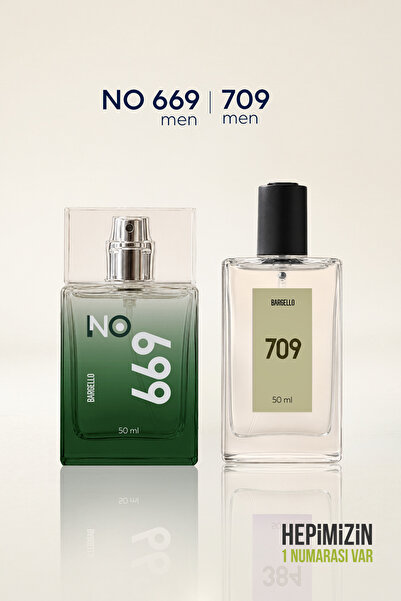 Bargello No.669 Erkek 50 Ml + 709 Erkek 50 Ml Orıental Erkek Parfüm Seti