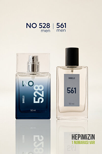 Bargello No.528 Erkek 50 Ml + 561 Erkek 50 Ml Fresh Erkek Parfüm Seti