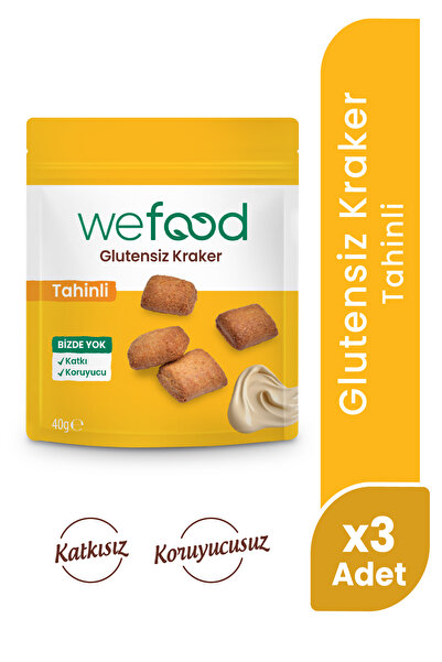 Wefood Tahinli Kraker 40 Gr 3'lü