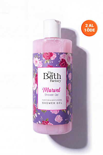 THE BATH FACTORY Nemlendirici Ve Besleyici Marvel Rose Duş Jeli 400 ml