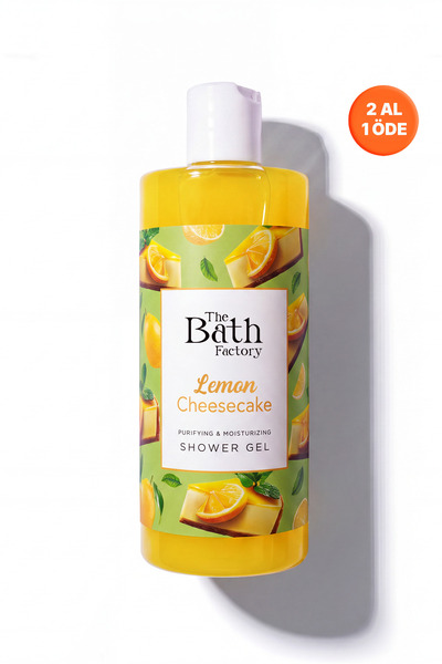 THE BATH FACTORY Nemlendirici ve Besleyici Lemon Cheesecake Duş Jeli 400 ml