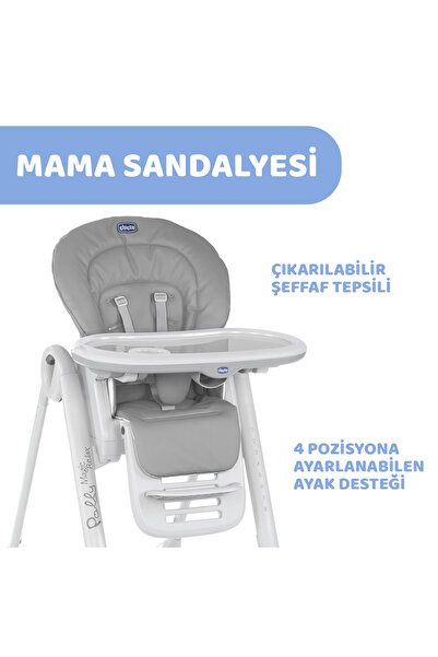 Chicco Polly Magic Relax 0+ Ay Mama Sandalyesi Oyuncaklı Katlanabilir