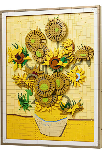 LEGO ® Art Vincent van Gogh – Ayçiçekleri 31215 - Yetişkinler için Model Yapım Seti (2615 Parça)