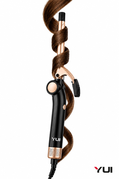Yui Kb3038 Afro Wave 9 MmFoldable Ceramic Plate Curly Curling Iron