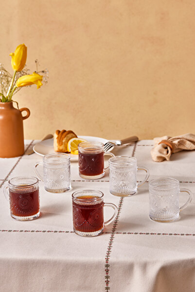 Karaca Margo Set of 6 Tea Glasses 155 ml