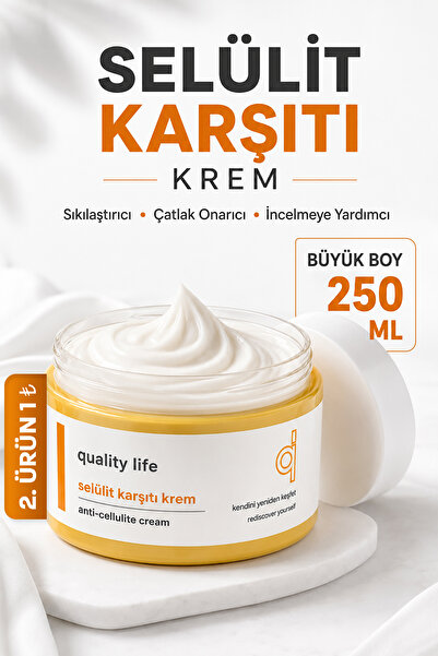 Quality Life Selülit ve Çatlak Karşıtı Giderici Jel Bölgesel Vücut Sıkılaştır...