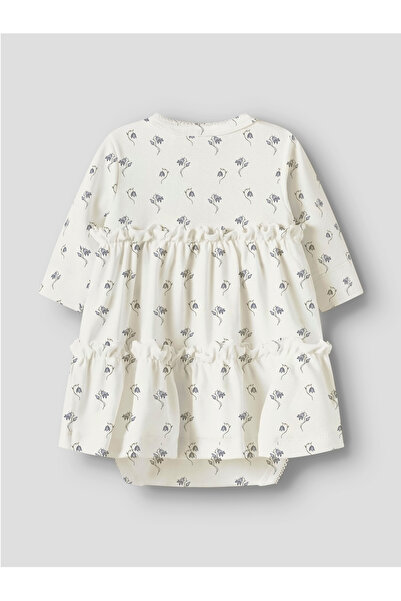 Lil' Atelier NBFGAYO SUM LS BODY DRESS LIL - Šaty s body a krajkou