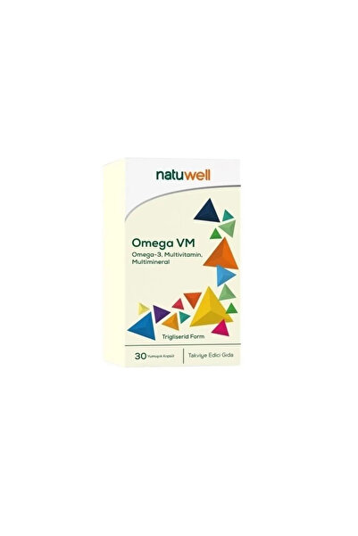 Natuwell Omega Vm 30 Yumuşak Kapsül