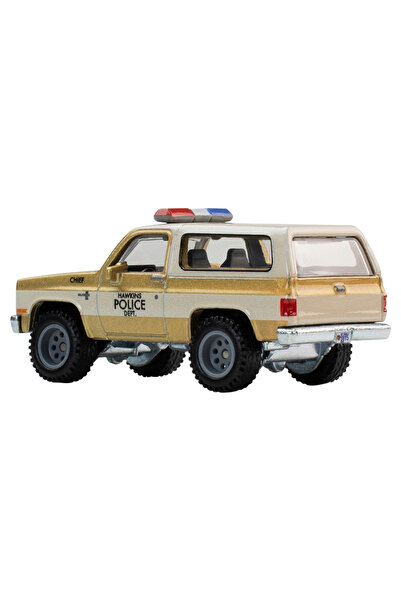 HOT WHEELS Premium 1985 Chevrolet K5 Blazer oyuncak kamyonet, Netflix dizisi Stranger Things'ten JHW86