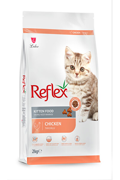 Reflex Tavuklu ve Pirinçli Yavru Kedi Maması 2 kg
