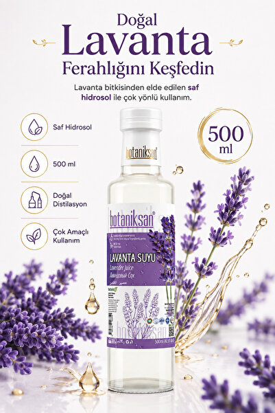 botaniksan Lavanta Suyu 500 ml Saf Ve Katkısız