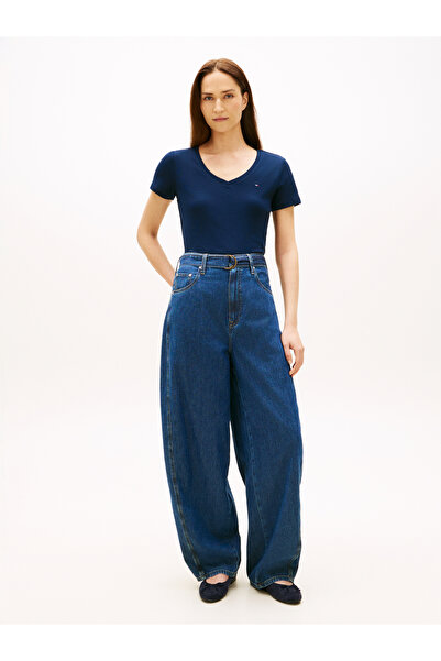 Tommy Hilfiger WW0WW48554 1A930 29 DNM LOR LOOSE BALLOON HW BELTED