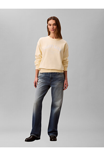 Calvin Klein LV047F818G ZRK M LOGO GRAPHIC CREWNECK SWEATSHIRT