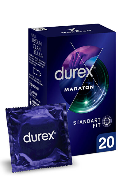 Durex Maraton 20'li Geciktiricili Prezervatif