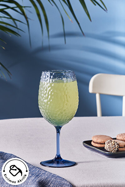 Karaca Amalfi Kırılmaz Akrilik Kadeh 590 ml Marine Blue