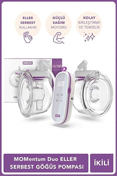 Mochi MOMentum Duo Eller Serbest Göğüs Pompası