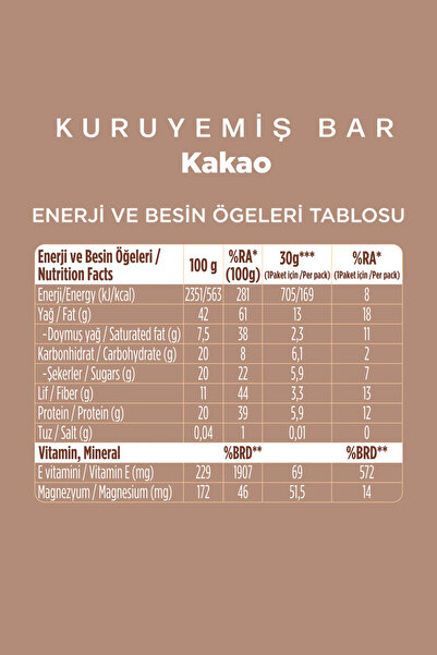 Fellas Kuruyemiş Bar 6'lı Deneme Paketi