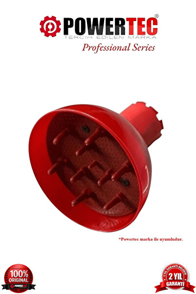 POWERTEC Renkli Difüzör Vigo Başlık Fön Uyumlu